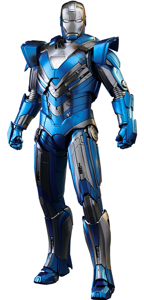 HOT TOYS - Iron Man Mark XXX - Blue Steel Exclusive  MMS391
