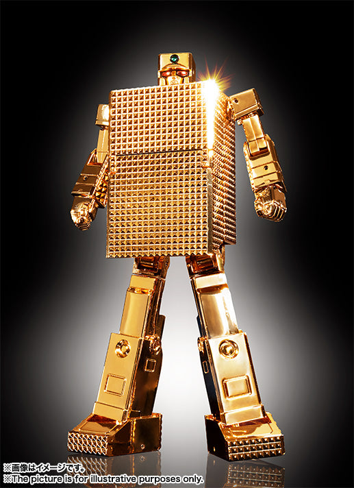 BANDAI - Soul of Chogokin - GX-35G24 Gold Lightan 24 Gold Plating Finish