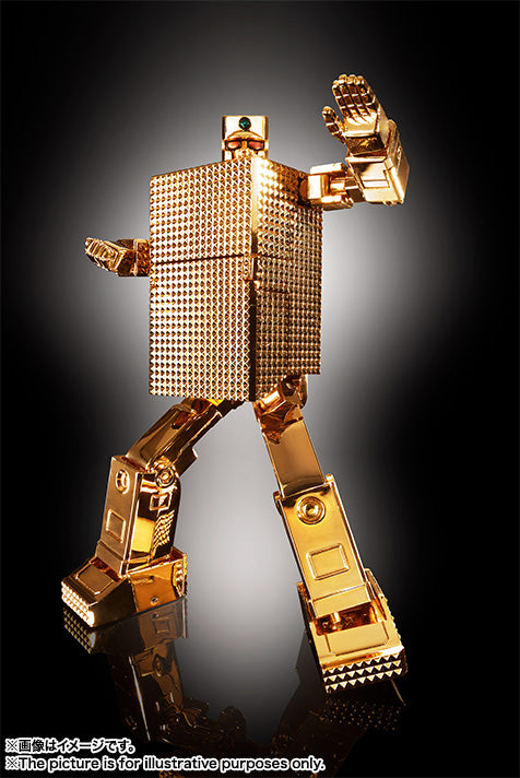 BANDAI - Soul of Chogokin - GX-35G24 Gold Lightan 24 Gold Plating Finish