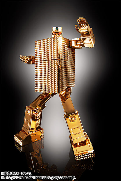 BANDAI - Soul of Chogokin - GX-35G24 Gold Lightan 24 Gold Plating Finish