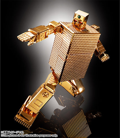 BANDAI - Soul of Chogokin - GX-35G24 Gold Lightan 24 Gold Plating Finish