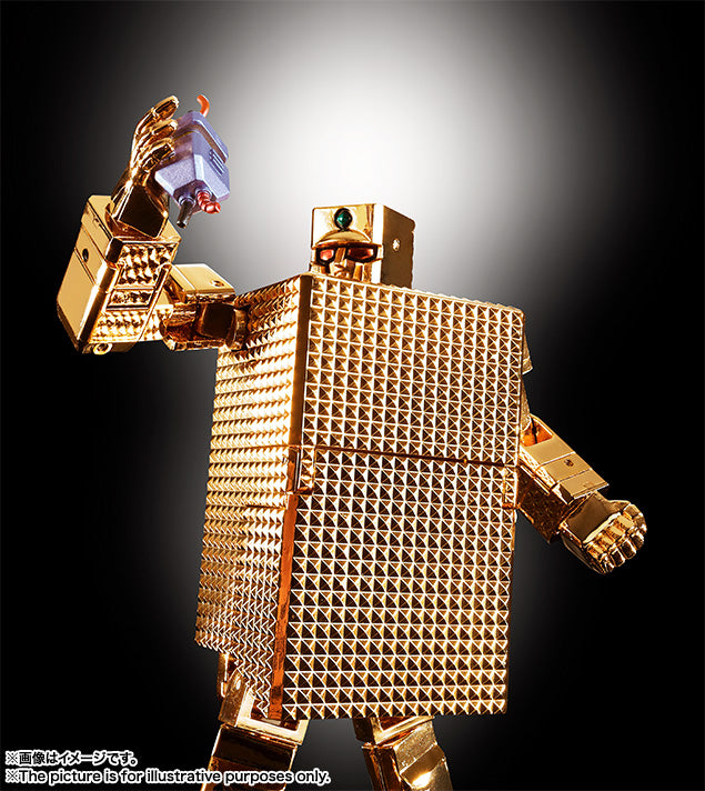 BANDAI - Soul of Chogokin - GX-35G24 Gold Lightan 24 Gold Plating Finish