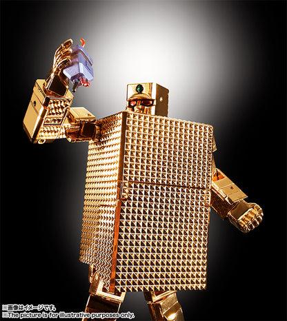 BANDAI - Soul of Chogokin - GX-35G24 Gold Lightan 24 Gold Plating Finish