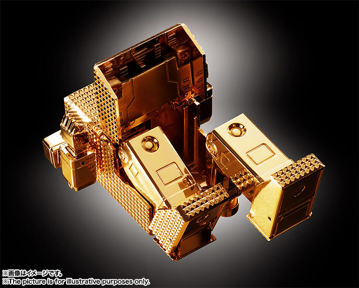 BANDAI - Soul of Chogokin - GX-35G24 Gold Lightan 24 Gold Plating Finish