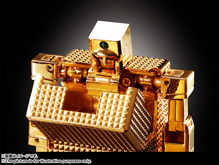 BANDAI - Soul of Chogokin - GX-35G24 Gold Lightan 24 Gold Plating Finish