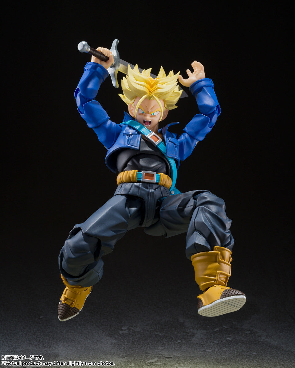 BANDAI - Dragon Ball Z Ss Trunks Boy Future Shf Reissue