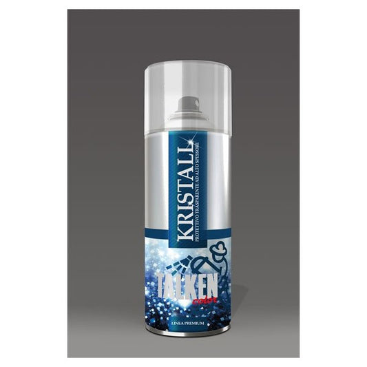 TALKEN - Finale Acrilico Trasparente Lucido Kristall per Plastica Spray