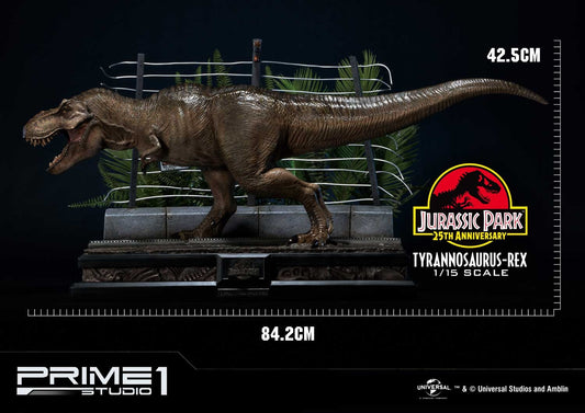 PRIME 1 STUDIOS - Legacy Museum Collection Jurassic Park Tyrannosaurus-Rex 1:15 Scale