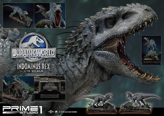 PRIME 1 STUDIOS - Jurassic World Fallen Kingdom - Statue 1:15 Indominus Rex 105 Cm