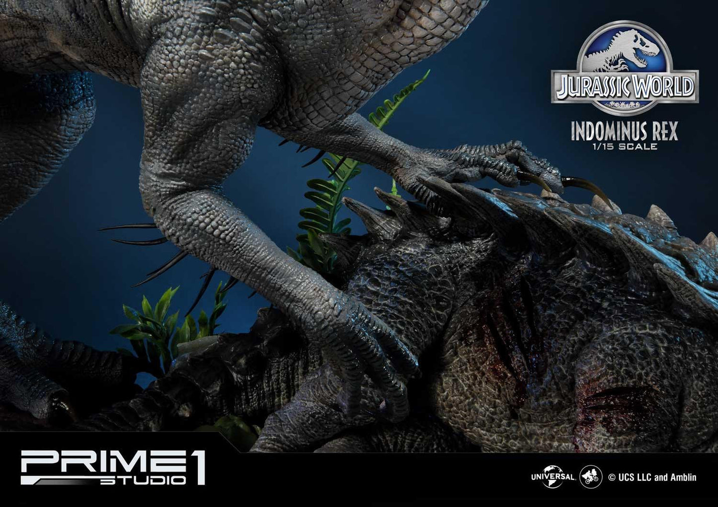 PRIME 1 STUDIOS - Jurassic World Fallen Kingdom - Statue 1:15 Indominus Rex 105 Cm