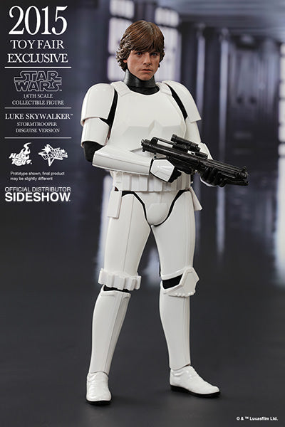 HOT TOYS - Star Wars - Luke Skywalker Stormtrooper Disguise  1:6 Action Doll 2015 Toy Fair EXCLUSIVE