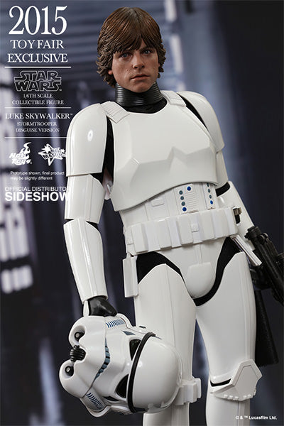 HOT TOYS - Star Wars - Luke Skywalker Stormtrooper Disguise  1:6 Action Doll 2015 Toy Fair EXCLUSIVE