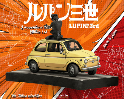 INFINITE STATUE - Lupin 3rd l'avventura italiana 1/18 statue – lupin & jigen