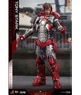 HOT TOYS - Marvel - Iron Man 2 - Tony Stark Mark V Suit Up Ver DeLuxe 1:6 Action Doll MMS6007