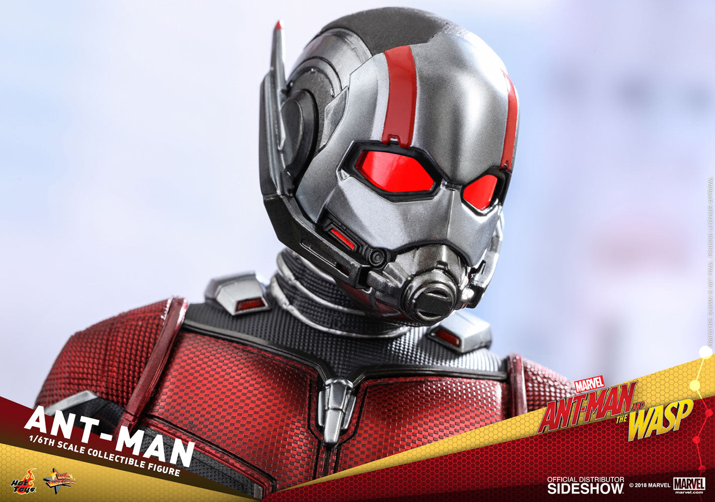 HOT TOYS - Marvel - Ant-Man and The Wasp - Ant-Man - Movie Masterpiece 1:6 Action Doll MMS497