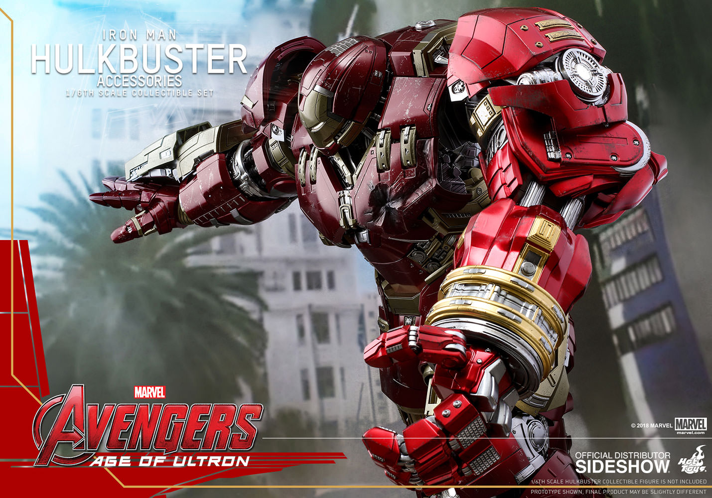 HOT TOYS - Marvel - Avengers Age of Ultron - Hulkbuster Accessories Set