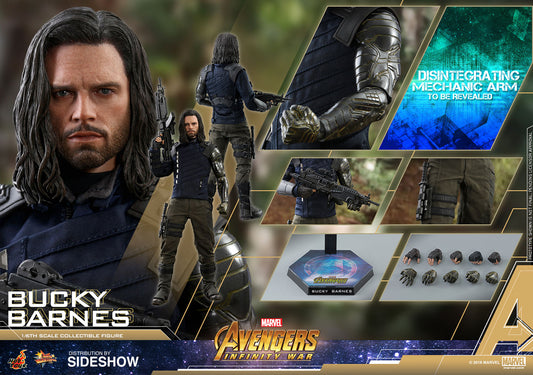 HOT TOYS - Marvel - Avengers Infinity War - Bucky Barnes - Movie Masterpiece 1:6 Action Doll