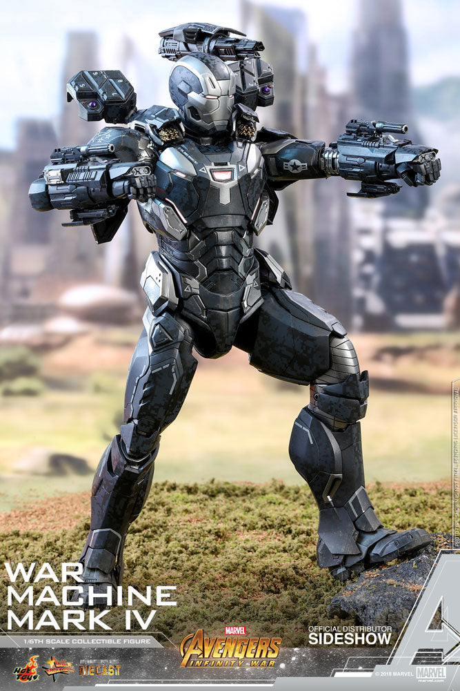 HOT TOYS - Marvel - Avengers Infinity War - War Machine Mark IV (Special Edition) - Die Cast Movie Masterpiece 1:6 Action Doll MMS499 - D26