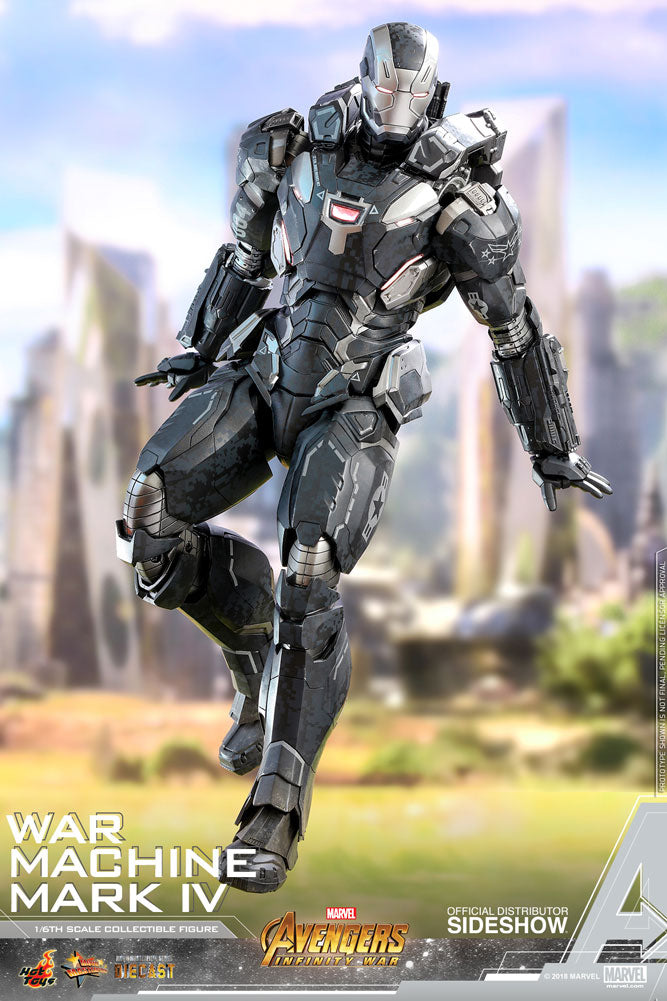 HOT TOYS - Marvel - Avengers Infinity War - War Machine Mark IV (Special Edition) - Die Cast Movie Masterpiece 1:6 Action Doll MMS499 - D26