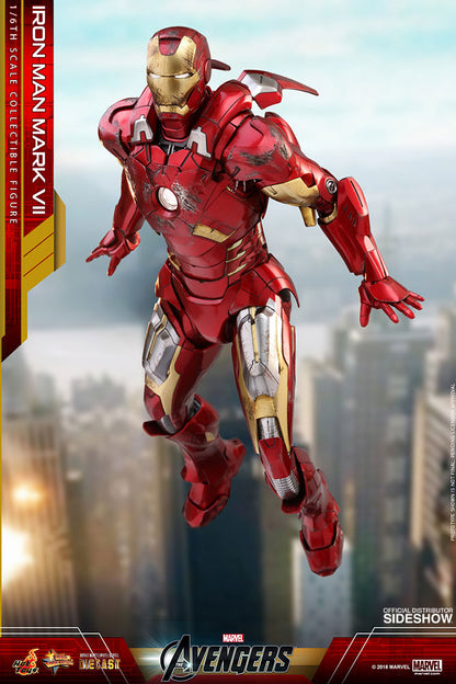 HOT TOYS - Marvel - Avengers - Iron Man Mark VII - Die Cast Movie Masterpiece 1:6 Action Doll MMS500-D27