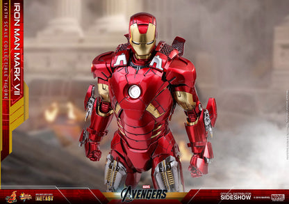 HOT TOYS - Marvel - Avengers - Iron Man Mark VII - Die Cast Movie Masterpiece 1:6 Action Doll MMS500-D27