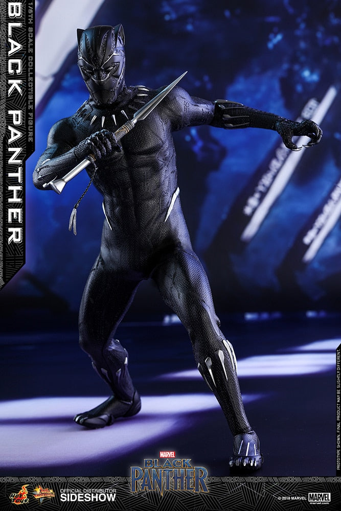 HOT TOYS - Marvel - Black Panther - Black Panther - Movie Masterpiece 1:6 Action Doll