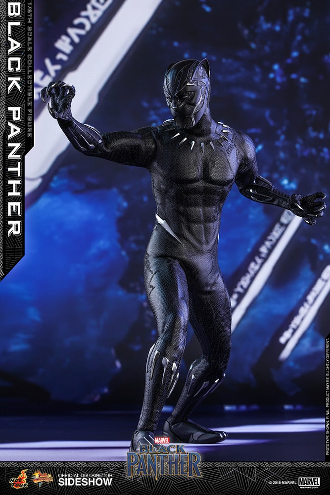 HOT TOYS - Marvel - Black Panther - Black Panther - Movie Masterpiece 1:6 Action Doll