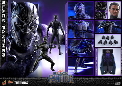 HOT TOYS - Marvel - Black Panther - Black Panther - Movie Masterpiece 1:6 Action Doll