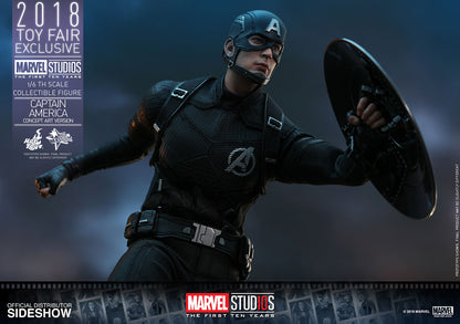 HOT TOYS - Marvel - Captain America (Concept Art Ver) - 2018 Toy Fair EXCLUSIVE - 1:6 Action Doll MMS488