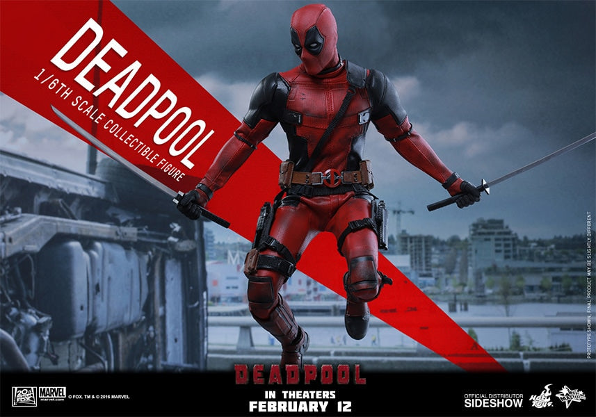 HOT TOYS - Marvel - Deadpool - Deadpool - Movie Masterpiece 1:6 Action Doll