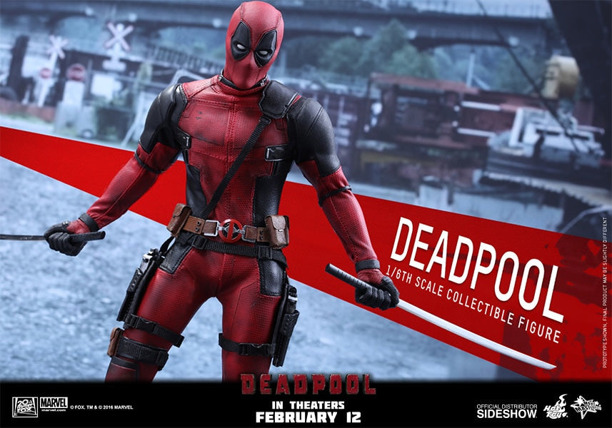 HOT TOYS - Marvel - Deadpool - Deadpool - Movie Masterpiece 1:6 Action Doll