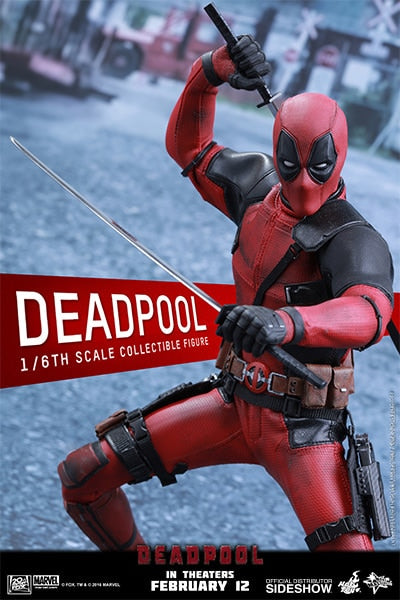 HOT TOYS - Marvel - Deadpool - Deadpool - Movie Masterpiece 1:6 Action Doll