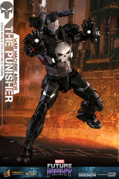 HOT TOYS - Marvel - Future Fight The Punisher (War Machine Armor) - DIECAST Video Game Masterpiece Series