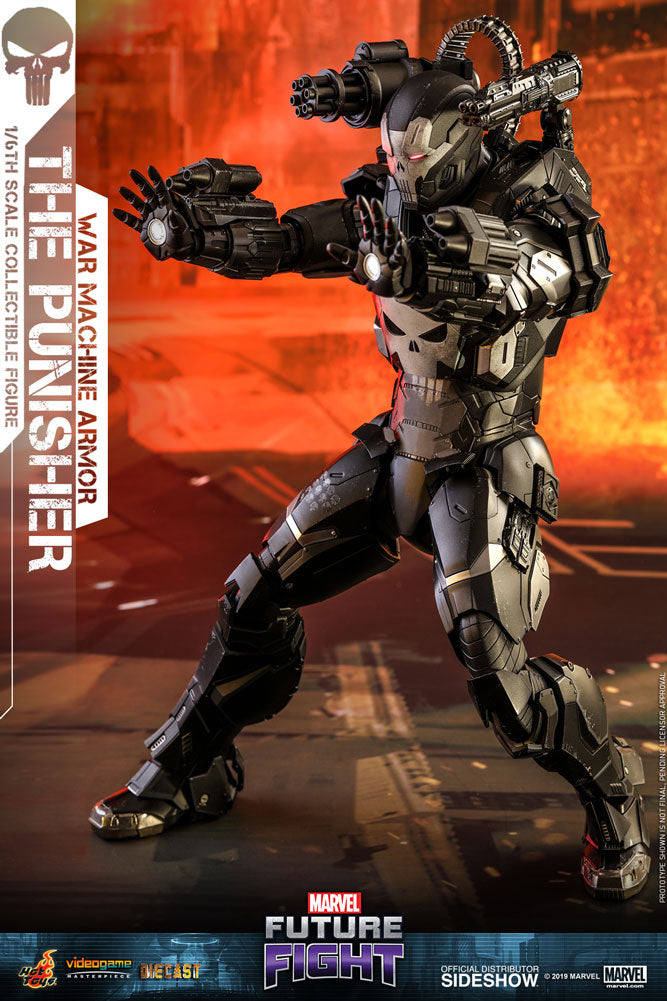 HOT TOYS - Marvel - Future Fight The Punisher (War Machine Armor) - DIECAST Video Game Masterpiece Series