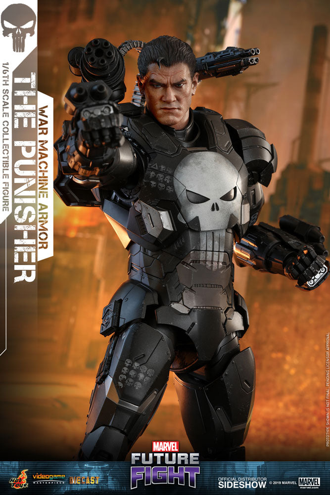 HOT TOYS - Marvel - Future Fight The Punisher (War Machine Armor) - DIECAST Video Game Masterpiece Series