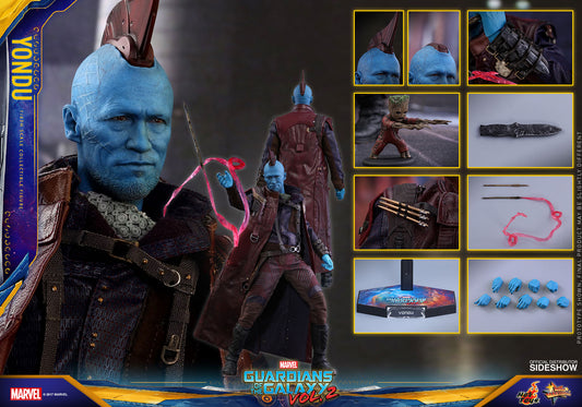 HOT TOYS -  Guardian of The Galaxy Vol. 2 - Yondu - Movie Masterpiece 1:6 Action Doll MMS435