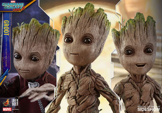 HOT TOYS - Marvel - Guardian of The Galaxy Vol. 2 - Groot - Life Size Collectible Figure