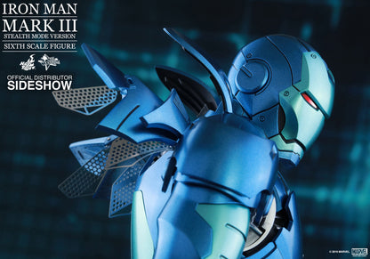 HOT TOYS - Marvel - Iron Man - Iron Man Mark III (Stealth Mode Ver) - Die Cast Movie Masterpiece 1:6 Action Doll MMS314 - D12