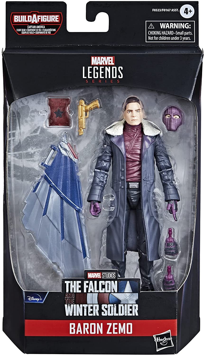 HASBRO - Marvel - Legends: The Falcon and The Winter Soldier - Baron Zemo Action Figure