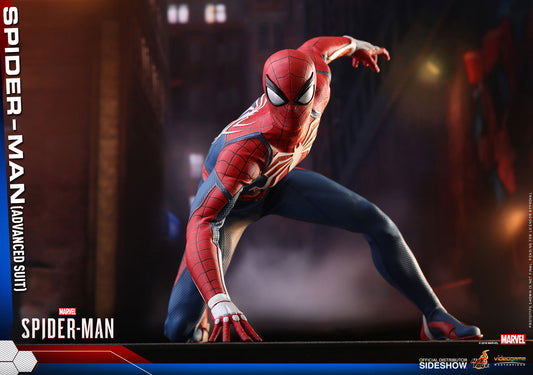 HOT TOYS - Marvel - Spider-Man (Advanced Suit) - Videogame Masterpiece Series 1:6 Action Doll