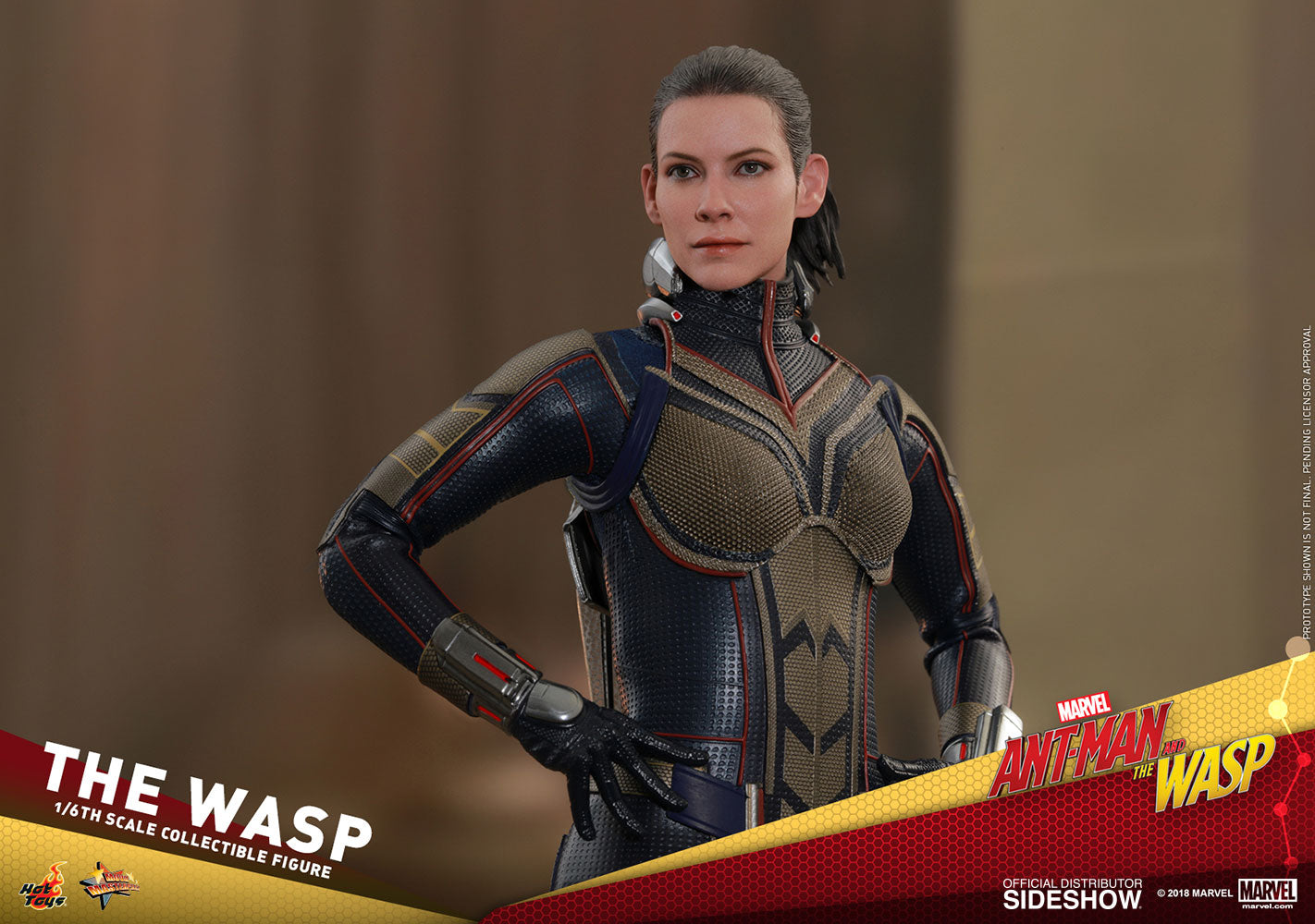 HOT TOYS - Marvel - Ant-Man and The Wasp - Wasp - Movie Masterpiece 1:6 Action Doll