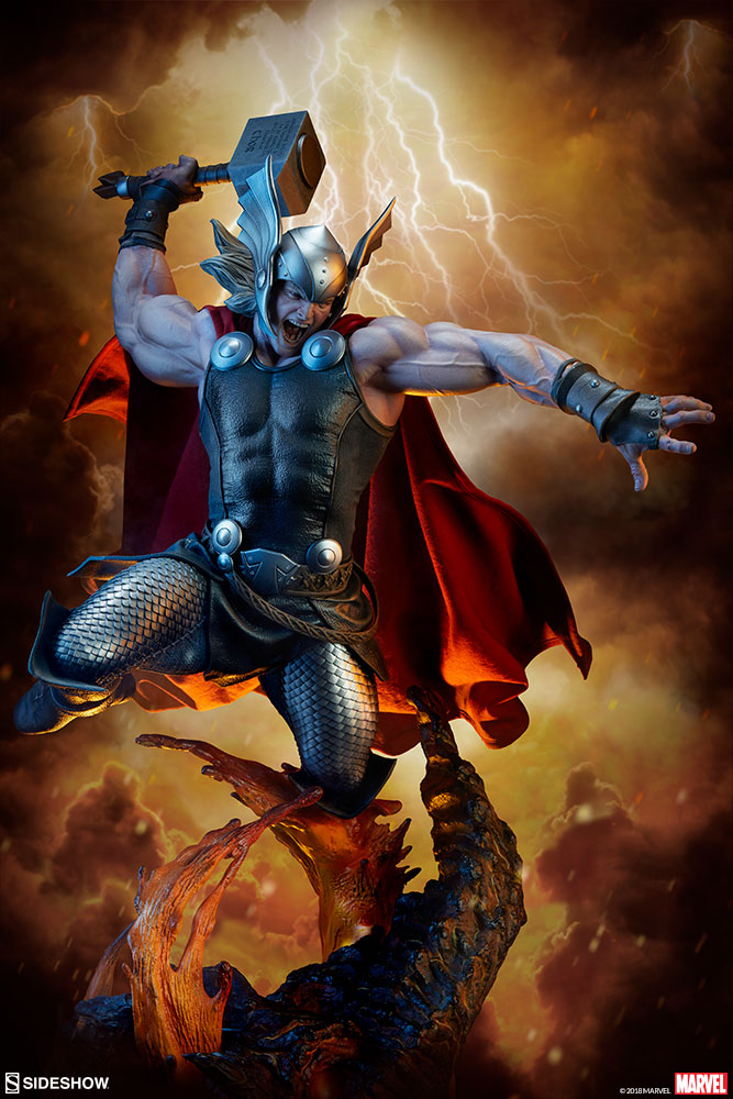 SIDESHOW - Marvel - Thor "Breaker of Brimstone" - Premium Format Figure 1:4