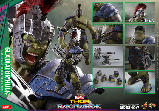 HOT TOYS - Marvel - Thor Ragnarok - Gladiator Hulk - Movie Masterpiece 1:6 Action Doll