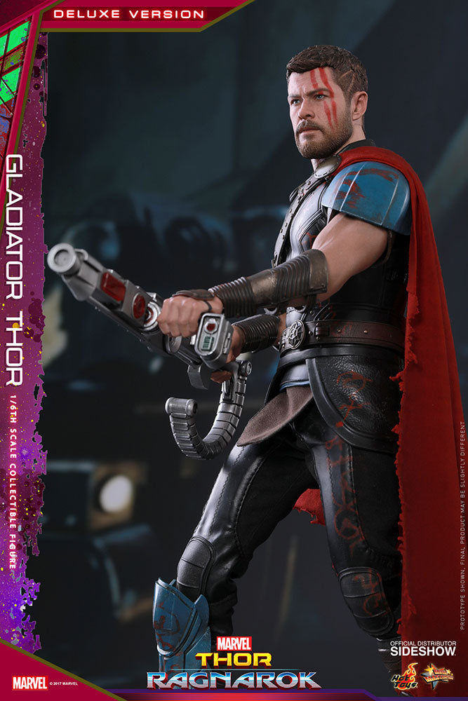 HOT TOYS - Marvel - Thor Ragnarok - Marvel - Thor (DeLuxe Ver) - Movie Masterpiece 1:6 Action Doll