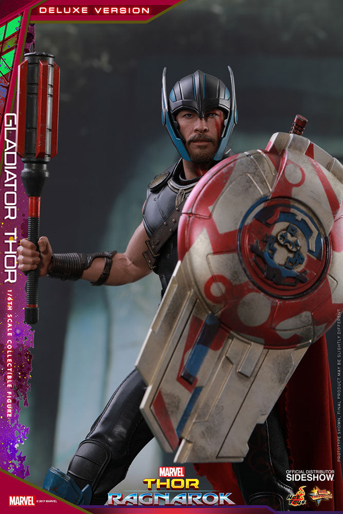 HOT TOYS - Marvel - Thor Ragnarok - Marvel - Thor (DeLuxe Ver) - Movie Masterpiece 1:6 Action Doll