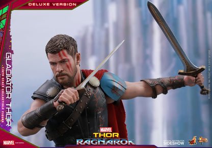 HOT TOYS - Marvel - Thor Ragnarok - Marvel - Thor (DeLuxe Ver) - Movie Masterpiece 1:6 Action Doll