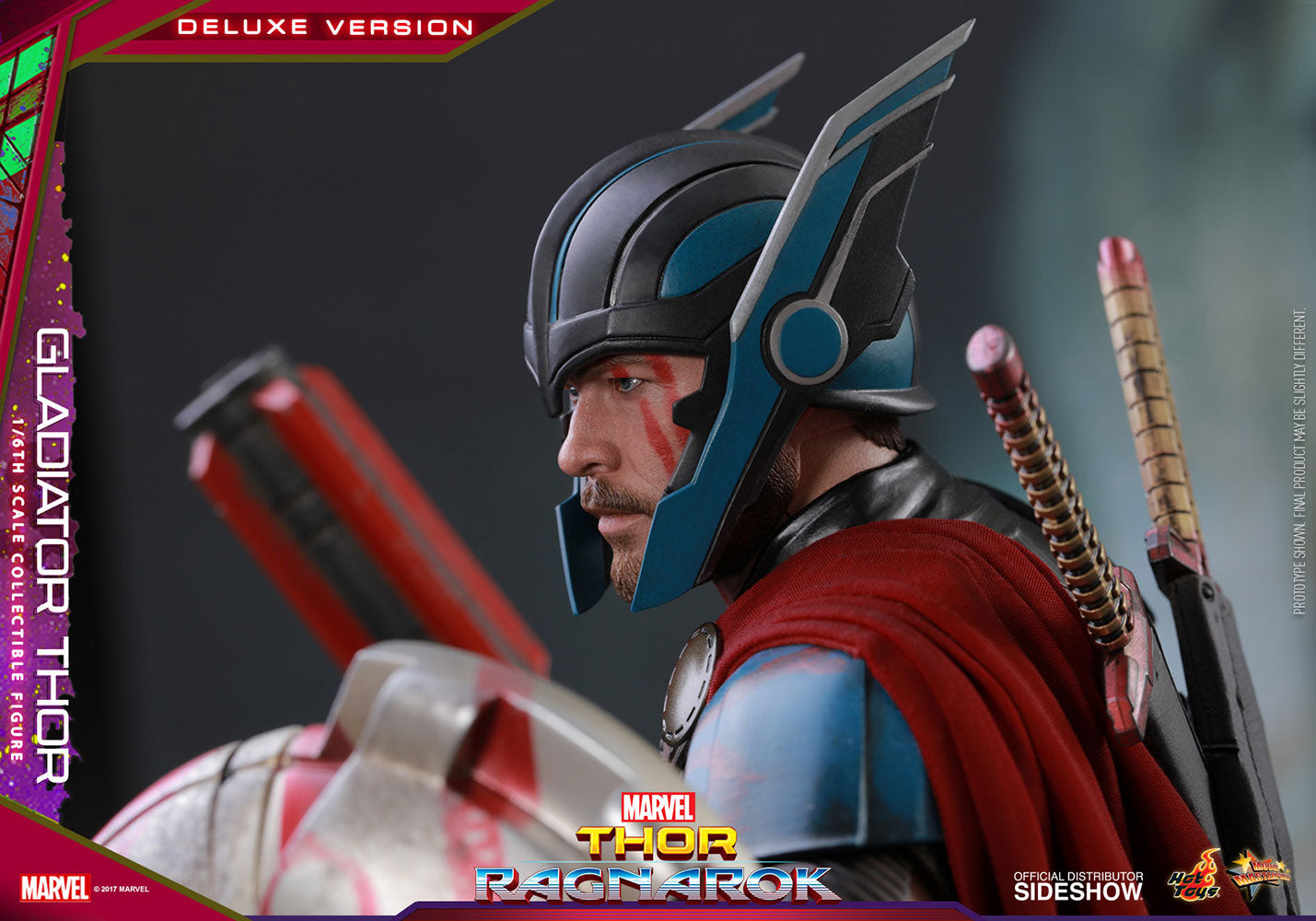 HOT TOYS - Marvel - Thor Ragnarok - Marvel - Thor (DeLuxe Ver) - Movie Masterpiece 1:6 Action Doll