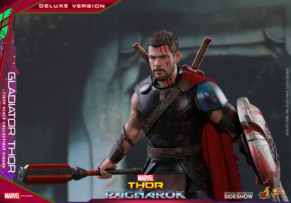 HOT TOYS - Marvel - Thor Ragnarok - Marvel - Thor (DeLuxe Ver) - Movie Masterpiece 1:6 Action Doll