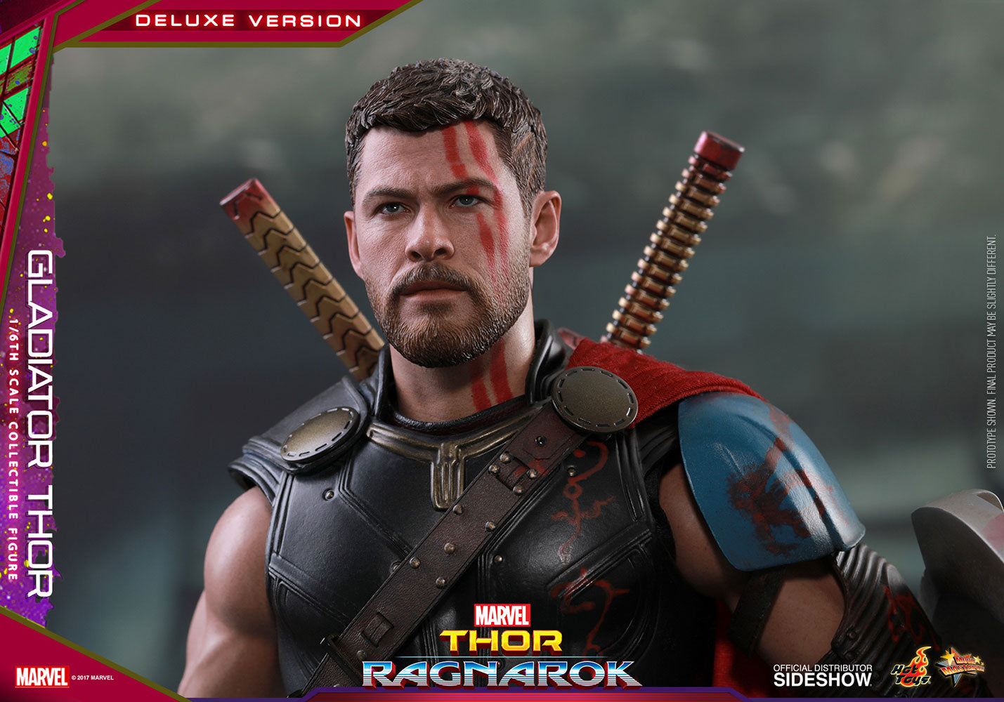 HOT TOYS - Marvel - Thor Ragnarok - Marvel - Thor (DeLuxe Ver) - Movie Masterpiece 1:6 Action Doll