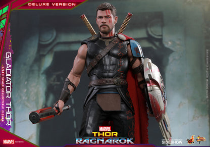 HOT TOYS - Marvel - Thor Ragnarok - Marvel - Thor (DeLuxe Ver) - Movie Masterpiece 1:6 Action Doll